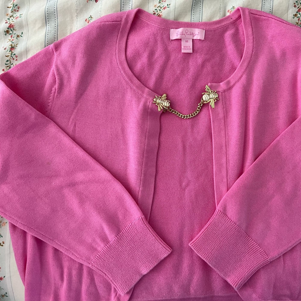 Lilly Pulitzer bolero sweater size medium